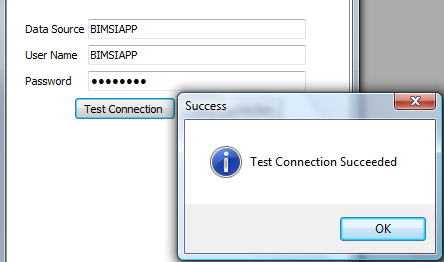 Test Database Connection is Successfull